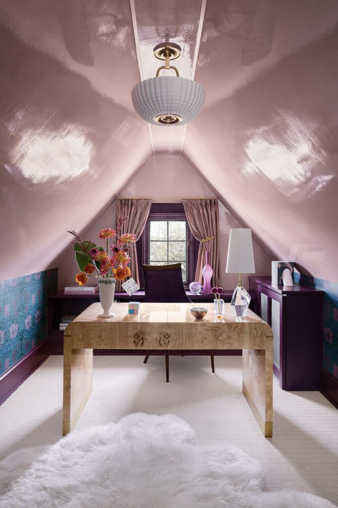 Home office design by Andrew Suvalsky Designs in Bronxville NY residence.