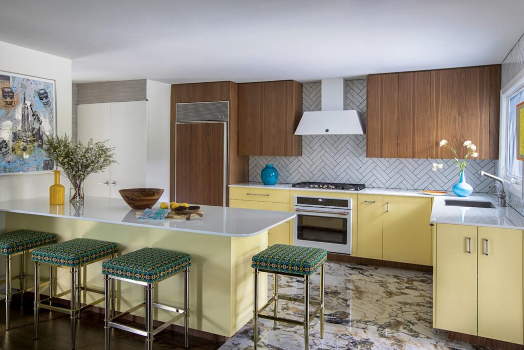 Luxury kitchen interior design in Montclair New Jersey by Andrew Suvalsky Designs.